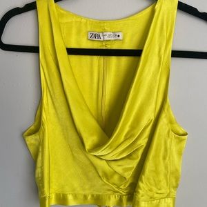 Zara Satin Top